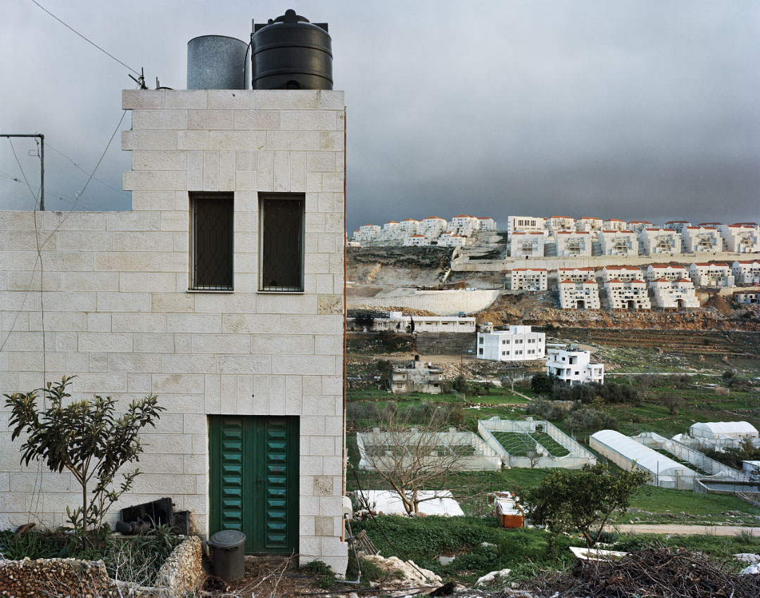 Beitar Illit Israeli settlement, seen from the Palestinian village of Wadi Fukin.<br/> West Bank, Area B – restricted area between the Separation Barrier and Israel.
